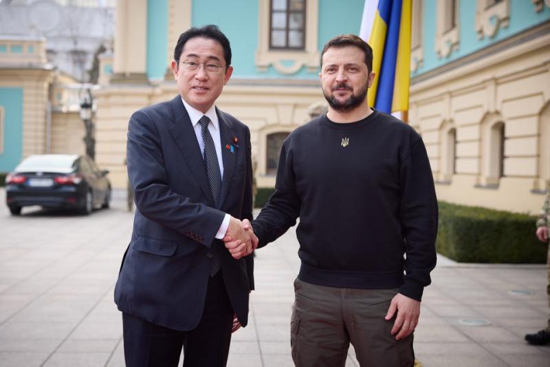 Прем'єр Японії має намір провести зустріч із Зеленським.